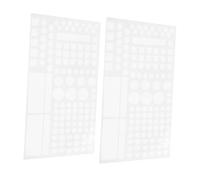 Cabilock 2hojas Pegatinas De Oscurecimiento Led Filtros De Luz para Electrodomésticos y Routers Adhesivos De Bloqueo De Luz para del y Regulación De Brillo