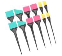 Cabilock 2juegos Cepillos de Silicona para Teñir el Cabello Kit Profesional de Peines y Brochas para Aplicación de Tinte Casa y Salón Herramientas Duraderas y Fáciles de Limpiar para Tipo
