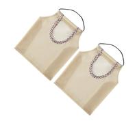 Cabilock 2piezas Bolsas De Malla Colgantes para Frutas y Verduras Reutilizables para Almacenamiento Cocina o Jardín