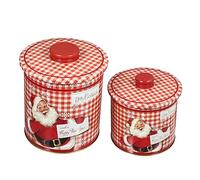 Cabilock 2piezas Caja de Almacenamiento Navideña de Caja de Obsequio de Navidad Creativa para Dulces Contenedores de Almacenamiento Multifuncionales para Guardar Regalos de Fiesta