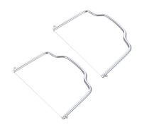 Cabilock 2piezas Cortador de Queso Alambre para Pasteles y Electrochapado Herramienta Ligera y Fácil de Limpiar para Cocina