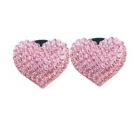 Cabilock 2piezas Joyas De Amor Para Coche Adorno Aromático Clip Para Rejilla De Ventilación Decoración Interior Para Mujer