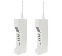 Cabilock 2piezas Modelo de Teléfono Retro y Teléfono Móvil Falso Vintage para Decoración de Fiesta de Halloween Hogar y Sala de Estar