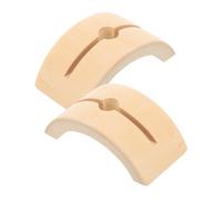 Cabilock 2piezas Soporte De Abanico De Madera Base Para Exhibir Abanicos Chinos Y Japoneses Soporte Decorativo Para Abanicos De Mano Estante Estable Y Ligero Para Coleccionistas