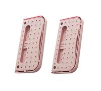 Cabilock 2piezas Zapatero de Pared Colgador Plegable Soporte Adhesivo para Zapatos Organizador de Zapatillas Hogar Diseño Simple Unidades