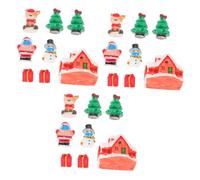 Cabilock 3 Juegos Adornos Navideños Bolas Navideñas Grandes Adornos Transparentes Mini Bolas Navideñas Adornos De Otoño Bolas Navideñas Transparentes Adornos De Bolas Navideñas 8 Uds * 3