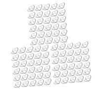 Cabilock 3 Juegos Carpeta De Mensajes Clips De Mensaje De Corazón Tarjeta del Lugar Tarjetero Tarjetas Visita Tarjetero para Tarjetas De Visita Abrazaderas De Notas De Escritorio 30 Uds * 3