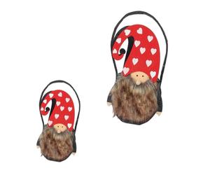 Cabilock 3 Juegos Cesta De Fieltro Para Guardar Cosas Bolsa De Lino Para Navidad Bolsas Pequeñas Para Navidad Dulces Adornos Navideños Medias Navideñas Grandes Bolsa De Tela 2 piezas * 3