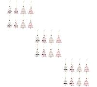 Cabilock 3 Juegos Decoración del Árbol De Navidad Colgante del Árbol De Navidad Decoraciones del Árbol De Navidad Decoración Colgante del Árbol De Navidad Accesorios del Árbol De 8 Uds * 3