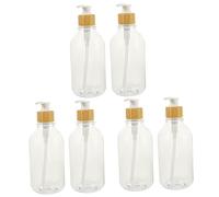 Cabilock 3 Juegos Embotellado Champú Acondicionador Jabon Biberones Dosificador De Jabon Dispensador Líquido Contenedor De Liquido Botella De La Bomba De Prensa La Mascota 2 Piezas * 3