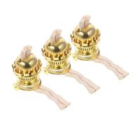 Cabilock 3 Juegos Repuesto de Quemador para Lámparas de Queroseno Vintage Mecha Integrada para Diferentes Compatible con Lámparas de Aceite Clásicas y Antigüedades