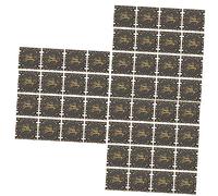 Cabilock 3 Juegos Servilleta De Papel Lámina Servilletas De Invitados Cumpleaños Pastel Servilletas De Papel Para Fiestas De Año Nuevo Platos Decoración De Oro Black 100 Uds * 3