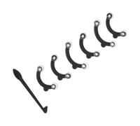 Cabilock 3 Pares Clips Moldeadores para Levantar y Corregir Nariz, Elevador Nasal de Silicona Hipoalergénico para Mujeres y Hombres, Dispositivo Invisible para Moldear Puente Nasal, Kit