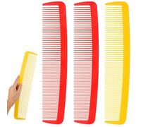 Cabilock 3 Peines Gigantes De Dientes Anchos Y Divertidos Para Halloween Bromas Peinados Fiestas Carnavales Disfraces Payasos 14 74 X 2 95 X 0 20 Pulgadas