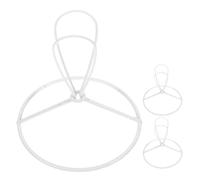 Cabilock 3 Piezas Adaptador de Clip para Bombilla de Lámpara de Hierro Blanco Fácil Instalación y Amplia Compatibilidad para Setups Decorativos y Proyectos DIY