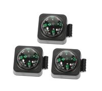 Cabilock 3 Piezas Brújula de Tablero para Automóvil Bola de Brújula Ajustable y Precisa para Navegación Vehículos Barcos y Motocicletas Decoración Interior Minimalista y Funcional para