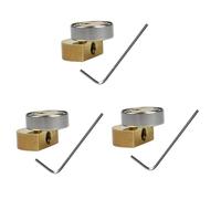 Cabilock 3 Piezas Excéntrico Rueda Excéntrica Ajustable Accesorios De Máquina Llave De Tubo Hexagonal De 1,5 Mm Golden