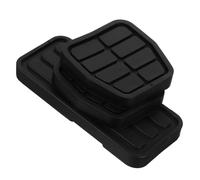 Cabilock 3 Piezas Fundas Antideslizantes para de Coche Cubiertas Resistentes al Desgaste para Acelerador Freno y Embrague Tapas de Interiores con Diseño Antideslizante y Fácil Limpieza