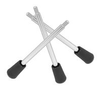 Cabilock 3 Piezas Manija de Sujeción M8 Rosca Estándar, Mango de Herramienta de Torno Ergonómico, Acero al Carbono y Plástico, Superficie sin Rebabas y Resistencia al Desgaste, Estructura
