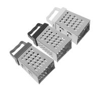 Cabilock 3 Piezas Rallador Pelador De Cocina Maíz Trituradora De Queso Pelador De Maiz Zanahoria Picadora De Verduras Cortadora De Melon Cortador De Arrugas Herramienta Acero Inoxidable