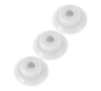 Cabilock 3 Piezas Tapón De Drenaje del Congelador Accesorios para El Refrigerador Enchufe De Goma Tapón De Goma para Tapa del Agujero Reemplazo del Enchufe del Enfriador Caucho Blanco