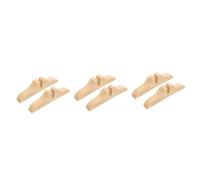Cabilock 3 Series Base De Mampara Varillas Divisorias De Biombos Mamparas De Madera Patas De Mampara para El Hogar Soportes para Monitores Cortinas Opacas 2 Piezas x 3