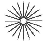 Cabilock 30 Unidades 30 Limas para Uñas de Cuarzo Negras, Pulidor de Cutículas y Removedor de Piel Muerta, Herramienta Profesional de Manicura y Pedicura para Cuidado en Casa, Set