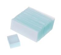 Cabilock 300 piezas Kit de Accesorios para con y Cubreobjetos de Vidrio para Preparaciones Ópticas sin Bordes Seguro y Fácil de Usar para Estudiantes y Observaciones Científicas