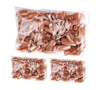 Cabilock 300 piezas Uñas Postizas para Práctica de Manicura Tips de Plástico Premium con Superficie Lisa para Entrenamiento Profesional y Uso Casa Kit para Diseño de Uñas