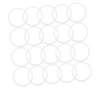 Cabilock 30piezas Anillos De Plástico Para Manualidades Unidades Para Hacer y Decorar