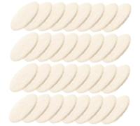 Cabilock 36 piezas Almohadillas Exfoliantes Faciales de Esponja Natural Redondas Suaves para Piel Multifunción para Rostro y Limpieza Diaria