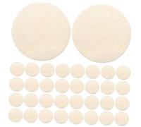 Cabilock 36 piezas Unidades Almohadillas de Esponja Natural de Luffa para Exfoliación Facial y Corporal Compacto para Piel para Limpieza y Cuidado Diario