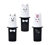 Cabilock 3Pcs Estuche para Cepillo de Dientes Que Viaja Portátil de Dibujos Animados Soporte para Cepillo de Dientes Protector Cepillos Contenedor de Almacenamiento (Estilo Mixto)