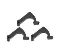 Cabilock 3piezas Hebilla del Brazo para Tocadiscos de Vinilo Soporte de Repuesto para Discos de Sobremesa Accesorios Metálicos para Fijar Vinilos Estabilizador de Peso para Discos