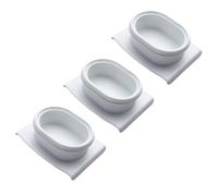 Cabilock 3Piezas Protector de Dedos de Rallador, Cortador de verduras, Cortar Verduras y Alimentos Guardias de Mano Prácticas Anticorte para Frutas Verduras y Carnes