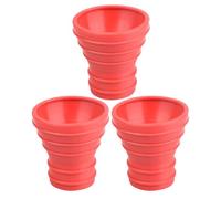 Cabilock 3piezas Recogedor De Balones De Golf Ventosas Recogedor Portátil De Balones De Golf De Goma para Uso Campo Abierto Herramientas De Agarre Manual para Putter