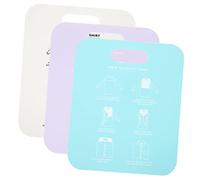 Cabilock 3piezas Tabla Plegadora De Ropa Herramienta Para Doblar Camisas Ahorra Espacio y Organiza Tu Armario Para Uso Doméstico y Profesional