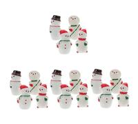 Cabilock 4 Juegos Adornos Navideños De Muñeco De Nieve Decoración De Muñeco De Nieve De Nieve Pegatinas De Muñeco De Nieve De Invierno En Niveles Letrero Decoración De 8 Uds * 4