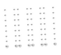 Cabilock 4 Juegos Decoración Fiesta Adornos Bolas Discoteca Espejo De Navidad Espejo De Fiesta Colgaduras De Bolas De Discoteca Decoración Colgante De Fiesta Vidrio Silver 2 Cuerdas * 4