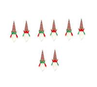 Cabilock 4 Juegos Juego De Botellas Navideñas Bolsas para Bebidas para Festivales Bolsas para Botellas De Vino Decantador De Vino Botellas De Vino Frasco De Café Etiquetas De 2 Piezas * 4