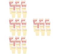 Cabilock 4 Juegos Recipiente Para Aperitivos De Fiesta De Maíz Tazón De Ramen Estallido Corchete Preciosas Cajas De Palomitas De Maíz Cajas De Palomitas Para Fiesta Papel 12 Uds * 4