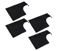 Cabilock 4 Piezas Bolsa Recolectora de Hojas para Soplador de Hojas, Oxford | Gran Capacidad, Plegable y Compacta, Compatible Mayoría de Accesorios para Aspiradora