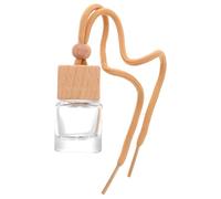Cabilock 4 Piezas Botella De Perfume Vacía Accesorios Difusor Para Fragancia Decoración Rociar Ambientador Interior Colgante Auto Botellas Básico Transparent Vidrio