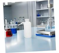 Cabilock 4 Piezas Botellas de Lavado de Laboratorio Botella Exprimible con Boquilla Semitransparente para Dispensación y Monitoreo Fácil de Líquidos Uso Educativo y Científico