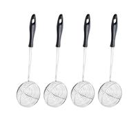 Cabilock 4 Piezas Coladores Inoxidable para Cocina Filtros Multifuncionales para Fideos Verduras y Hot Pot Utensilios de Cocina y Resistente la Oxidación