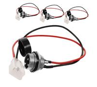 Cabilock 4 Piezas Conector de Carga para Scooter Eléctrico de Adaptador USB para Moto Eléctrica y Bicicleta Eléctrica Reemplazo de Puerto de Carga Accesorios de Moto Duraderos y Fiables