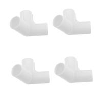 Cabilock 4 Piezas Conectores de Codo para Valla de Niña Accesorios de Reemplazo para Parque Infantil Diseño Multifuncional para Uso Interior y Exterior Hogar y Jardín Color Beige