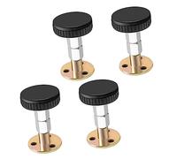 Cabilock 4 Piezas De Anclaje De Cabecera Estabilizadores De Pared Para Muebles Dispositivos Antiinvertidos Para Muebles Estabilizadores De Muebles Fijadores De Cabecera Ajustables