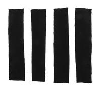 Cabilock 4 piezas Filtro de Sonido para Erhu Almohadillas Negras de Fieltro de Lana para Reducción de Ruido Mejora de Tono y Minimización de Interferencias Práctica y Presentación Musical