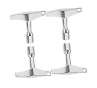 Cabilock 4 Piezas Llaves para Afinar Batería Alta de Precisa para Tambores Acústicos y Electrónicos Herramienta para Ajustes Rápidos de Hardware de Batería
